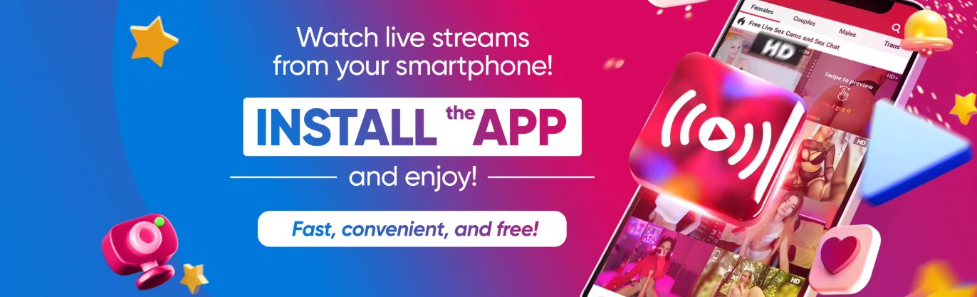 RoyalCams mobile app banner